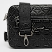 Karl Kani Signature Monogram All Over Print P Leather Messenger Bag czarny 45557 4