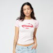 Karl Kani Woven Signature Heart Tiny Tee lichtroze 45094 1