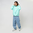 Urban Classics Fluffy Zip Hoodie turchese 40692 4