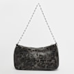 Karl Kani OG Crackle PU Knot Chain Shoulder Bag noir 45310 3