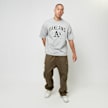 New Era MLB Oakland Athletics Rib Infill Oversized Tee cinzento 45032 4