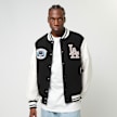 New Era LA Dodgers MLB Patch Varsity Jacket schwarz 45609 1
