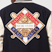 New Era New York Yankees MLB Patch Navy Varsity Jacket blauw 45610 4