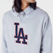 New Era LA Dodgers MLB Rib Infill Oversized Hoodie grau 44402 3