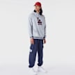 New Era MLB RIB INFILL OS HOODIE los angeles dodgers hgrnvy grijs 44402 6