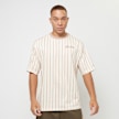 New Era Pinstripe Oversized Tee beige 45034 1