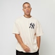 New Era New York Yankees World Series Oversized T-Shirt bege 45037 2