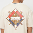 New Era New York Yankees World Series Oversized T-Shirt bege 45037 4
