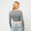 Decibel Gathered Cropped Longsleeve grijs 45930 2