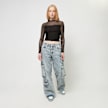 Decibel Mesh Cropped Longsleeve nero 45924 3