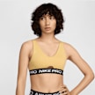 Nike Pro Indy Plunge Bra Sportswear jaune 40475 1