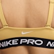 Nike Pro Indy Plunge Bra Sportswear jaune 40475 5