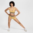 Nike Pro Indy Plunge Bra Sportswear jaune 40475 7