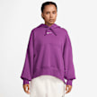 Nike   Sportswear Phoenix Fleece Over Oversized Hoodie pourpre 42138 1