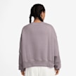 Nike W NSW PHNX FLC OOS LOGO CREW lt violet ore/burgundy crush viola 45215 2