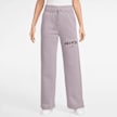Nike Sportswear Phoenix Fleece High-Rise Logo Wide Pants ljubičasta 45218 1