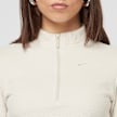 Nike Sportswear Phoenix Plush Half Zip Long Sleeve Top bež 45430 3