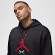 Jordan Essential Fleece Baseline Hoodie schwarz 40345 3