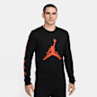 Jordan Flame Longsleeve Crew crna 40207 1