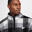 Nike M NK CLUB SSNL WNTRZD AOP HZ black/white/smoke grey czarny 40294 3