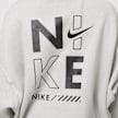 Nike Wmns Sportswear Fleece Oversized Crew grijs 45674 4