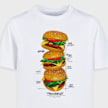 Mister Tee - Kids Triple Burger Tee blanc 41701 3