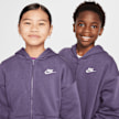 Nike Sportswear Club Fleece Oversized Fullzip ljubičasta 45701 3