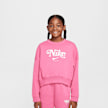 Nike Sportswear Club Fleece Crop Crew lichtroze 45699 1