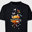 Mister Tee - Kids Butterfly Baller Tee noir 41772 3