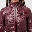 Decibel PU Jacket burgundy crvena 47028 3