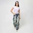 Karl Kani Small Print Tiny Tee Lilac ljubičasta 40196 4