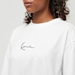 Karl Kani Woven Signature Oversized Print Tee branco 40197 3
