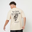 Another Cotton Lab No Time For A Break Oversize T-Shirt beż 40223 1