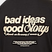 Another Cotton Lab Bad Ideas Good Storys Oversize T-Shirt schwarz 40224 4