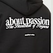 Another Cotton Lab About Passion Oversize Zip Hoodie negro 40225 4