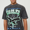 Mitchell & Ness Oversized Graphic Tee Philadelphia Eagles cinzento 40231 3