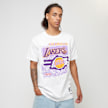 Mitchell & Ness NBA Destination Leisure Shortsleeve Graphic Tee LA Lakers weiß 40237 1