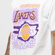 Mitchell & Ness NBA Destination Leisure Shortsleeve Graphic Tee LA Lakers weiß 40237 3