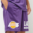 Mitchell & Ness NBA Gameday Mesh 7" Shorts Vintage Logo La Lakers pourpre 40240 4