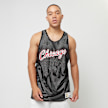 Mitchell & Ness NBA Reversible Mesh Practice Tank Vintage Logo LA Lakers nero 40244 2