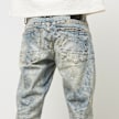 Smoke Rise Wave Effect Jeans MECHANICAL BLUE plava 40416 4
