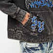 Smoke Rise Rhinestone Dystopia Hoodie cinzento 40398 4