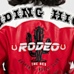 Smoke Rise Relaxed Rodeo Cropped Jacket rojo 40361 4