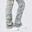 Smoke Rise High Rise Stacked Western Jeans plava 40365 6