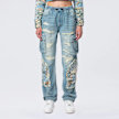 Smoke Rise Straight Tapestry Jeans azul 40362 1