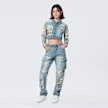 Smoke Rise Straight Tapestry Jeans azul 40362 8