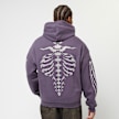 FAVELA Ribcage  Rhinestone Plum Frontzip lila 40389 2