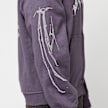 FAVELA Ribcage  Rhinestone Plum Frontzip lila 40389 6