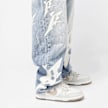 FAVELA Vegan Leather Patch Denim bleu 40392 3