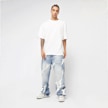 FAVELA Vegan Leather Patch Denim bleu 40392 6